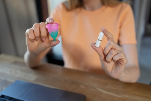 Menstruatiecup tampon SHE Health Clinics